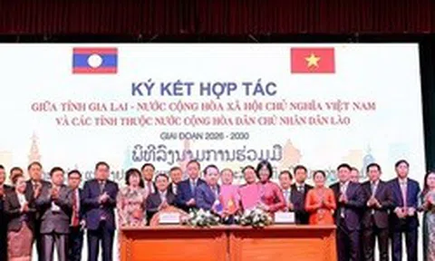 Gia Lai ký kết hợp tác toàn diện với 4 tỉnh Nam Lào