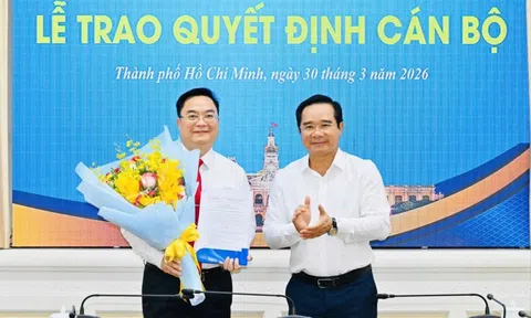 Ông Hoàng Vũ Thảnh làm Giám đốc Sở Tài chính TP.HCM