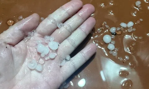 Giải mã hiện tượng mưa đá diện rộng tại Hà Nội và miền Bắc