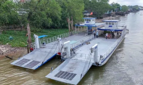 Lãng phí khi bến phà trọng điểm nối Cần Thơ - Vĩnh Long 'đắp chiếu'
