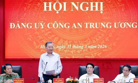 Tổng Bí thư chỉ đạo tại Hội nghị Đảng ủy Công an Trung ương