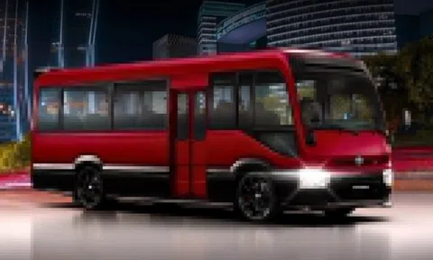 Toyota chế tạo xe bus hiệu năng cao sử dụng động cơ V12?