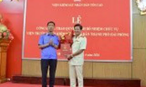 Hải Phòng có tân Viện trưởng Viện Kiểm sát nhân dân thành phố