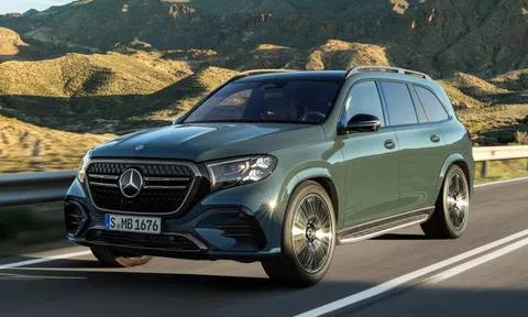 Mercedes-Benz GLS 2026 sử dụng hệ thống treo điện toán đám mây