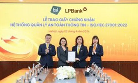 LPBank đạt ISO 27001:2022, hoàn tất đánh giá PCI DSS