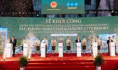 FLC khởi công quần thể đô thị nghỉ dưỡng – sân golf gần 20.000 tỉ đồng tại Gia Lai