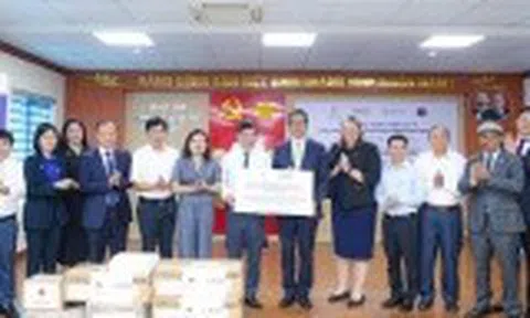 Hà Tĩnh tiếp nhận nguồn viện trợ y tế trị giá 2,28 tỷ đồng