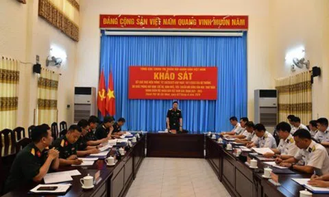 Tổng Cục Chính trị khảo sát tại Lữ đoàn 171 Vùng 2 Hải quân