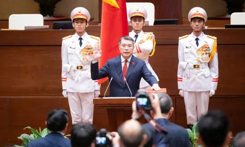 Lễ tuyên thệ nhâm chức của tân Thủ tướng Lê Minh Hưng