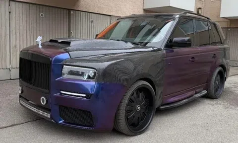 Range Rover Sport 'lột xác' thành siêu SUV Rolls-Royce Cullinan