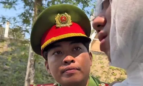 Công an xã ở Huế làm clip tuyên truyền giao thông như phim điện ảnh