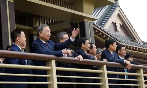 Tổng Bí thư, Chủ tịch nước thăm Khu mới Hùng An của Trung Quốc