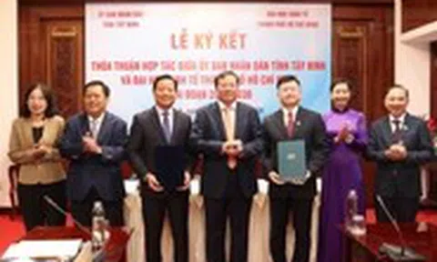 Tây Ninh hợp tác với Đại học Kinh tế TP.HCM đào tạo, nghiên cứu, chuyển giao khoa học công nghệ