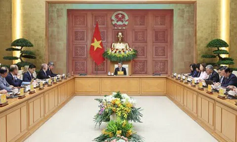 Làm việc với 52 doanh nghiệp Mỹ, Thủ tướng Lê Minh Hưng kêu gọi đầu tư vào năng lượng-công nghệ