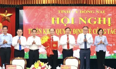 Công bố quyết định của Thủ tướng về công tác cán bộ ở Đồng Nai