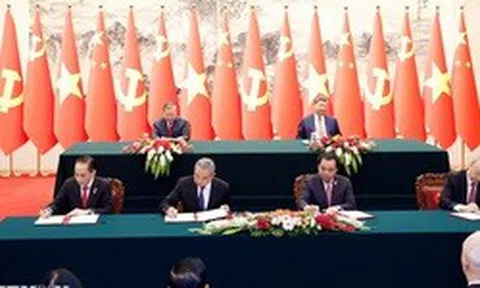 Việt Nam, Trung Quốc ký 32 văn kiện hợp tác trên nhiều lĩnh vực