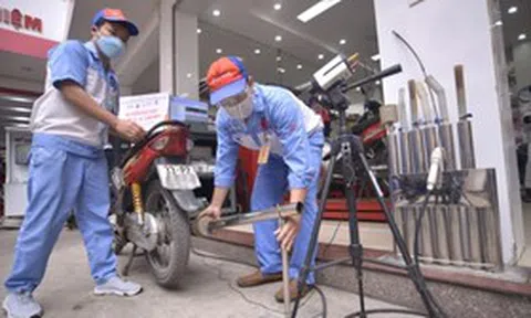 Đề xuất xe máy dưới 5 năm không phải kiểm định khí thải trực tiếp