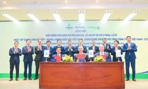 Ký hợp đồng mua bán khí mỏ Nam Du và U Minh, bổ sung 4,2 tỉ m³ khí cho khu vực Tây Nam Bộ