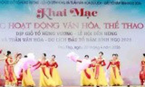 Chuỗi hoạt động văn hóa, thể thao đặc sắc dịp Lễ hội Đền Hùng 2026