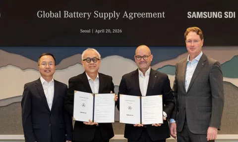 Mercedes-Benz ký hợp đồng pin xe điện 6,8 tỷ USD với Samsung SDI