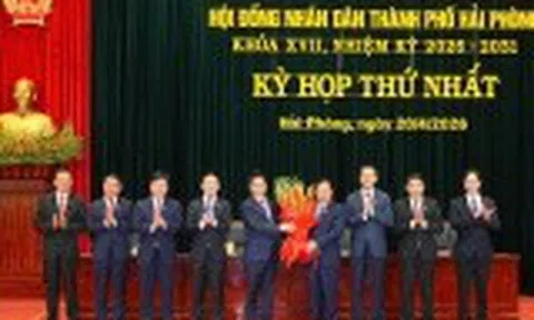 Ông Lê Văn Hiệu tái đắc cử Chủ tịch HĐND TP Hải Phòng