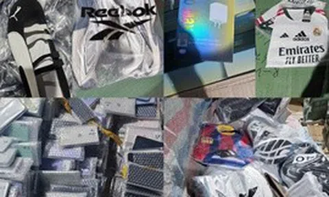 Hàng nghìn sản phẩm giả xuất xứ, giả nhãn mác bị hải quan phát hiện