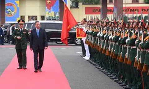 Tổng Bí thư, Chủ tịch nước Tô Lâm thăm và làm việc tại Quân khu 5