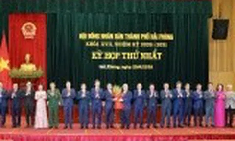 Thủ tướng phê chuẩn kết quả bầu Chủ tịch, Phó Chủ tịch UBND TP Hải Phòng