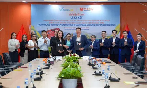 Green SM và Umoney hợp tác xây dựng hệ sinh thái di chuyển - tài chính số tại Lào
