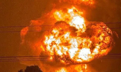 Công an thông tin chính thức vụ cháy bãi chứa dầu thải ở Đông Anh