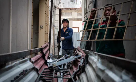 Tất bật bàn giao mặt bằng đường 10 làn Tây Thăng Long