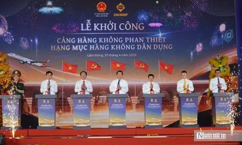 Khởi công Cảng hàng không dân dụng Phan Thiết: Cú hích hạ tầng chiến lược, tạo động lực phát triển liên vùng