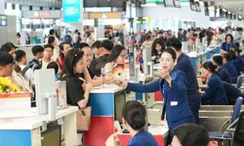 Bất ngờ tỉ lệ đúng giờ của hàng không dịp cao điểm 30-4