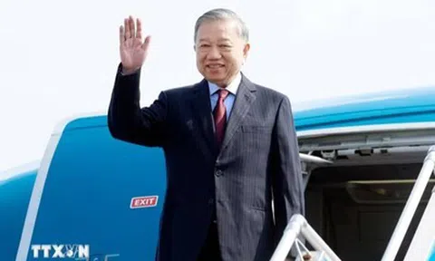 Tổng Bí thư, Chủ tịch nước Tô Lâm lên đường thăm cấp Nhà nước tới Cộng hòa Ấn Độ
