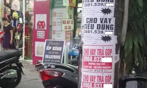 Từ 15/5, dán, vẽ sản phẩm quảng cáo trên cột điện bị phạt đến 20 triệu đồng