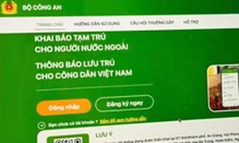 Từ 21-5, khai báo tạm trú và lưu trú cho người Việt và người nước ngoài trên website chung