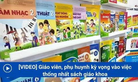 [VIDEO] Giáo viên, phụ huynh kỳ vọng vào việc thống nhất sách giáo khoa