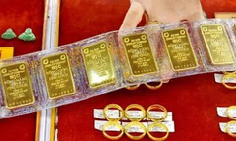Chiều 13/5: Giá vàng miếng và vàng nhẫn đều đi xuống