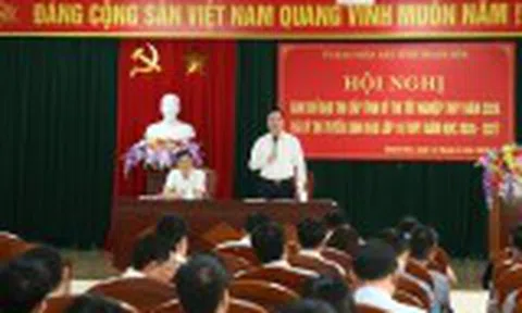 Thanh Hóa có 83 điểm thi với gần 43.000 thí sinh tham dự kỳ thi tốt nghiệp THPT năm 2026