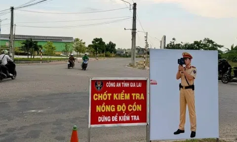 Gia Lai lắp hình ảnh cán bộ CSGT bắn tốc độ tại các điểm nóng