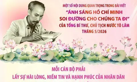 Lấy sự hài lòng, niềm tin và hạnh phúc của Nhân dân làm thước đo công việc