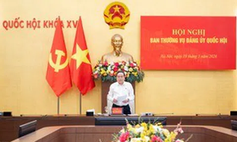 Ban Thường vụ Đảng ủy Quốc hội xem xét, cho ý kiến về công tác cán bộ