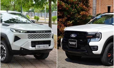 Bán tải tiền tỷ - Toyota Hilux 'so găng' cùng Ford Ranger Wildtrak