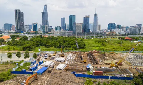 Thủ Thiêm thành đại công trường
