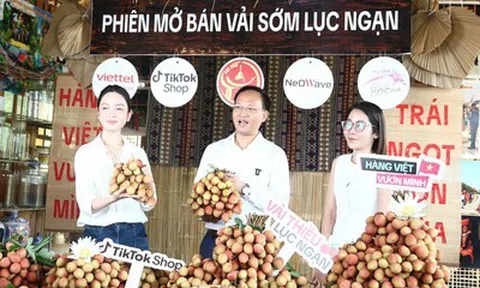 Phó Chủ tịch Bắc Ninh 'mát tay' livestream bán hơn 31 tấn vải thiều Lục Ngạn giúp bà con nông dân