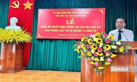 Hội Luật gia tỉnh Quảng Ngãi đẩy mạnh tuyên truyền, phổ biến pháp luật trên địa bàn phường Kon Tum