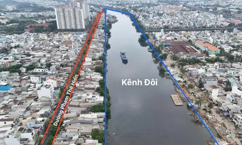 Tp.HCM chuẩn bị di dời gần 5.800 hộ dân ven kênh Đôi, mở rộng đường Phạm Thế Hiển lên 30m