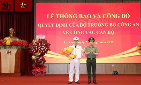 Phó giám đốc Công an tỉnh Ninh Bình làm Giám đốc Công an tỉnh Lai Châu