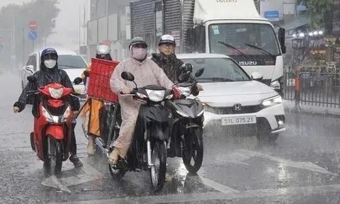 Dự báo thời tiết 22/5: TP.HCM mưa rào và dông vài nơi