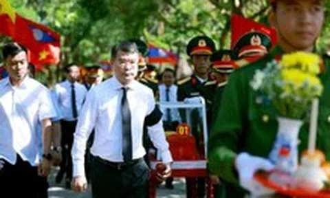 Thủ tướng Lê Minh Hưng dự lễ viếng, truy điệu, an táng hài cốt liệt sĩ tại Quảng Trị